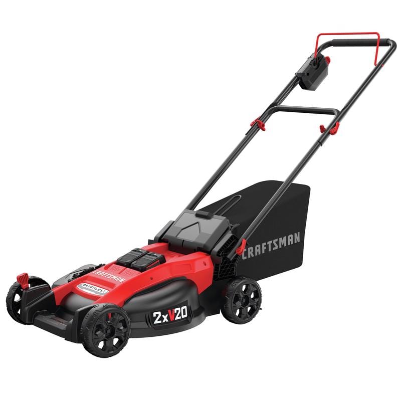 Craftsman CMCMW220P2 V20 2x20V CMCMW220P2 20 in. Battery Lawn Mower Kit (Battery & Charger)