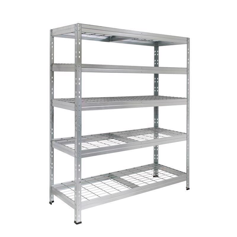 Ar Shelving 8586002702408 Wire Heavy Duty 71 in. H X 47 in. W X 20 in. D Metal Shelving Unit