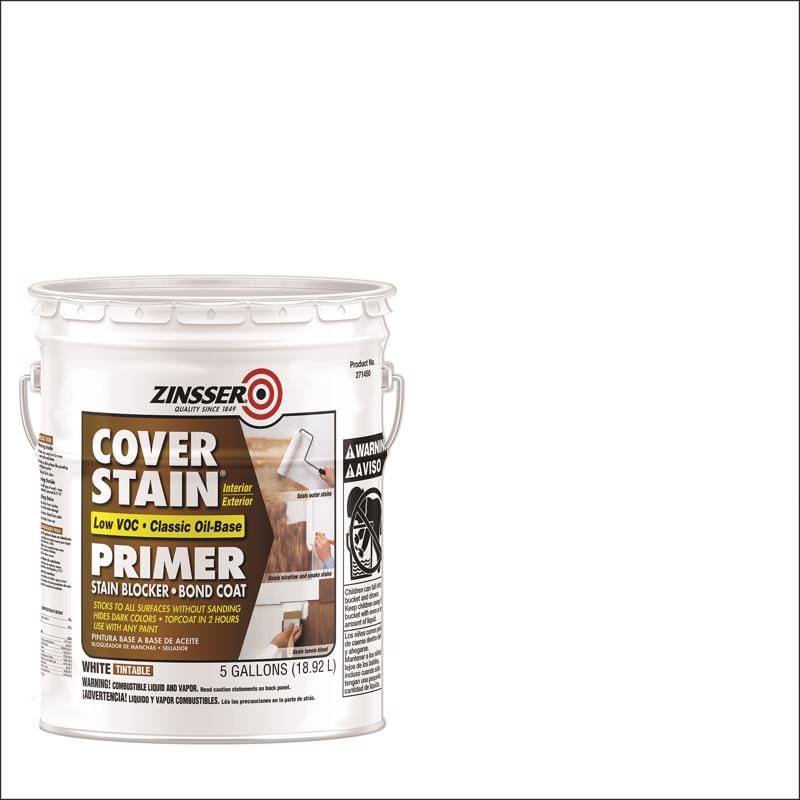 Zinsser 271450 Cover Stain White Primer 5 gal