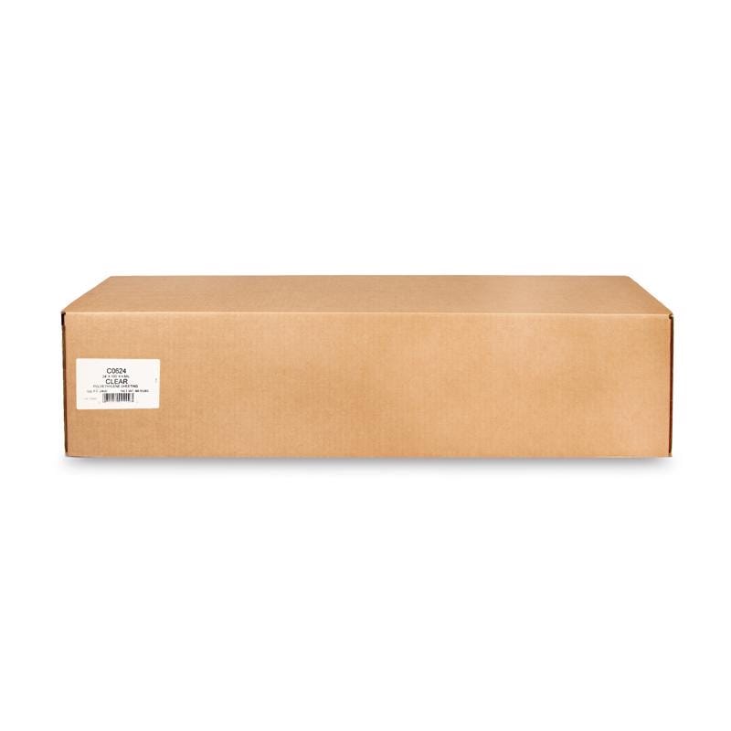 Film-Gard 626083 Plastic Sheeting 6 mil X 24 ft. W X 100 ft. L Polyethylene Clear 1 pk