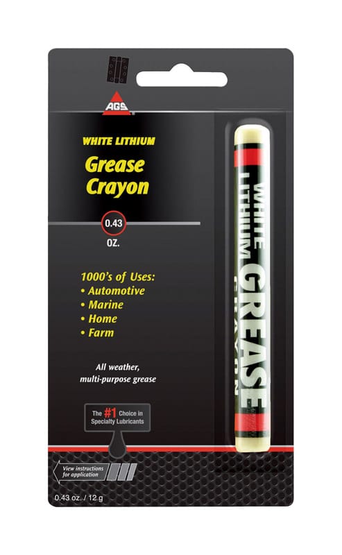 Ags CY-1 Lith-Ease White Lithium Grease Stick 0.43 oz