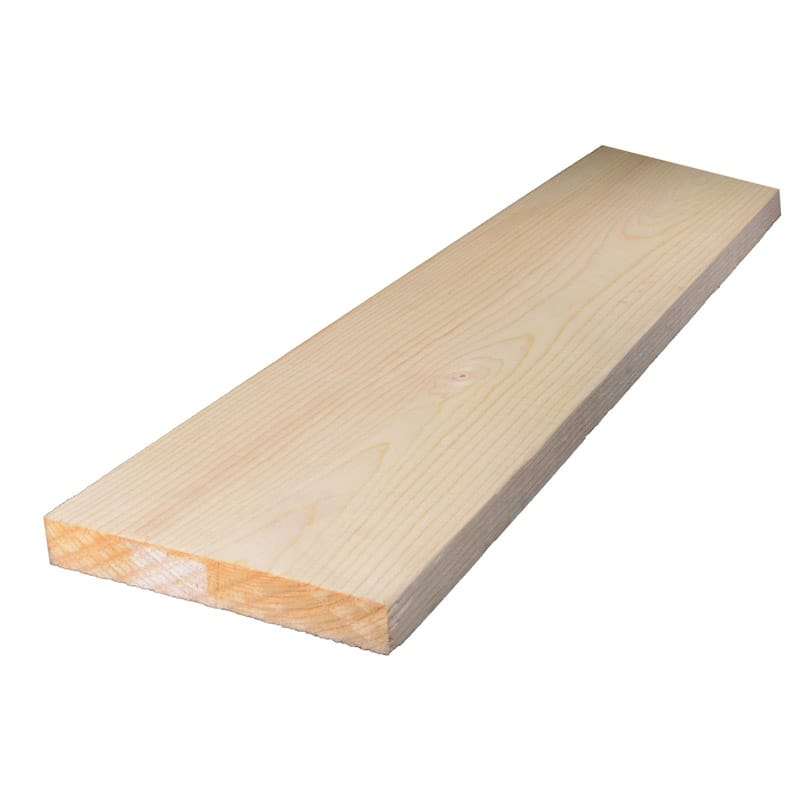 Alexandria Moulding 0Q1X6-70096C 1 in. X 6 in. W X 8 ft. L Pine Board #2/BTR Premium Grade