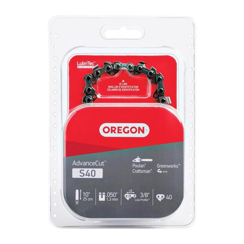 Oregon S40 AdvanceCut S40 10 in. Chainsaw Chain 40 links