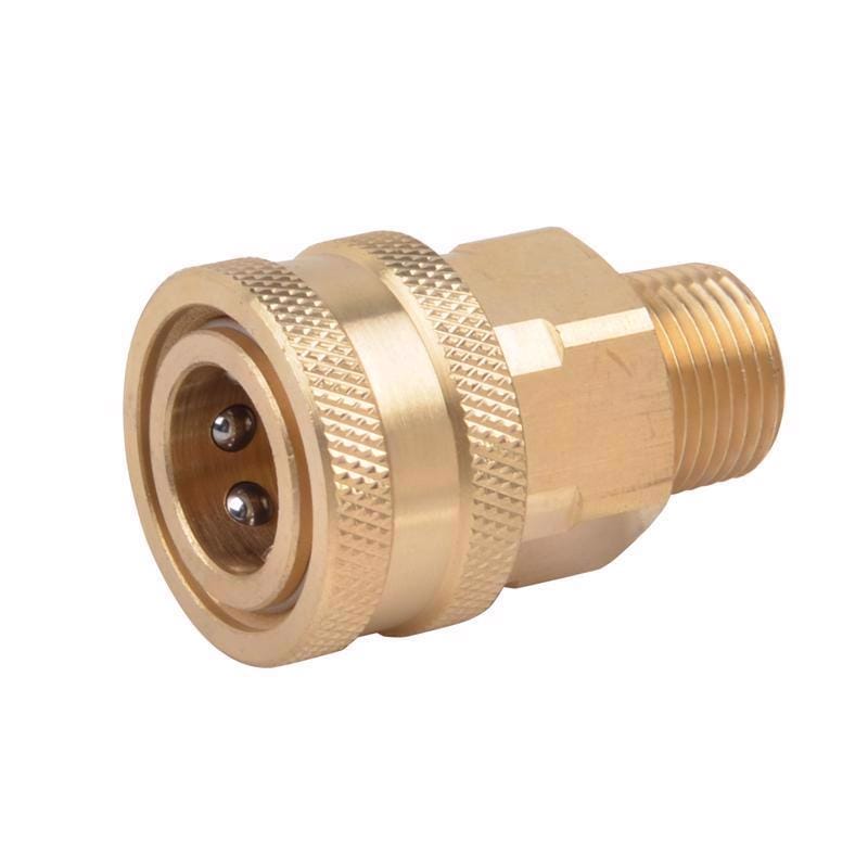 Surfacemaxx SMX-PWA302 3/8-in Male NPT x 3/8-in Female Quick Connect Coupler 4200 psi
