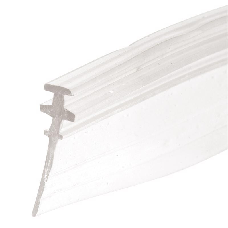 Prime-Line M 6228 3/4 in. H X 5/32 in. W Clear Frameless Shower Door Bottom Seal