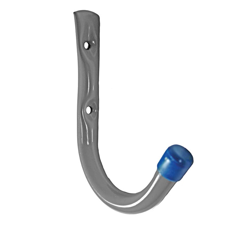 Crawford 13112 4 in. L Powder Coated Gray Steel Handy Hanger Holder 25 lb. cap. 2 pk