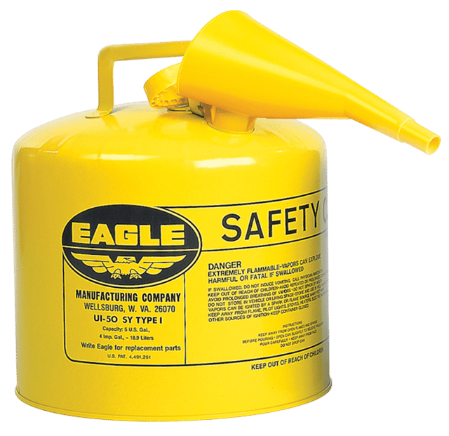 Gasoline Cans (metal)