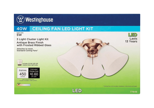 LED Ceiling Fan Light Kit