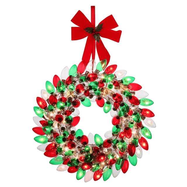 Prelit Wreaths