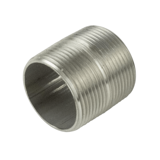 Stnless Stl Nple 12" Les