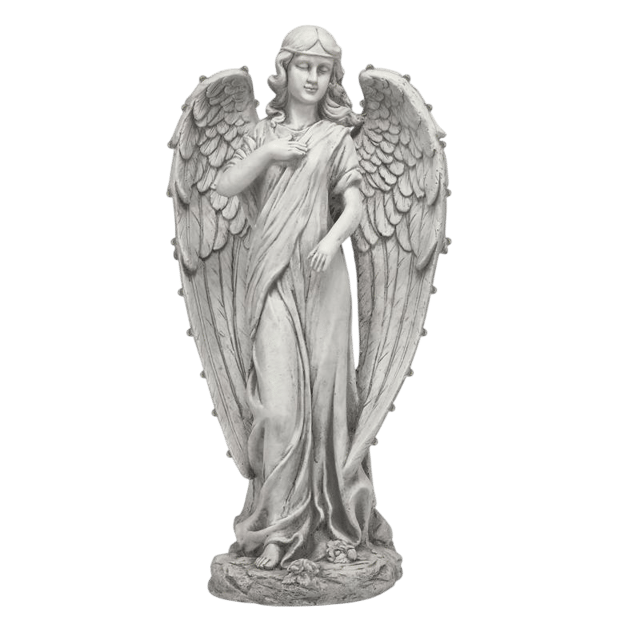 Statuary & Stepping Stone