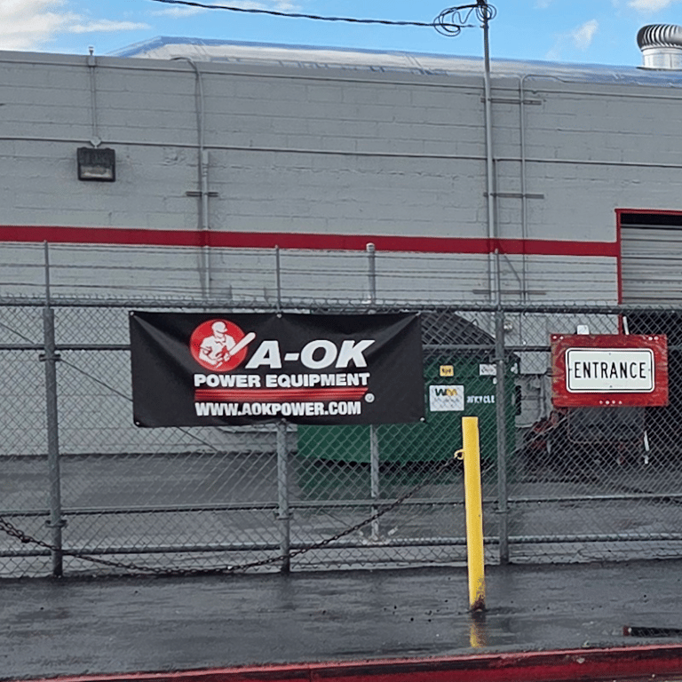 Inside the A-OK Power Equipment Reno store