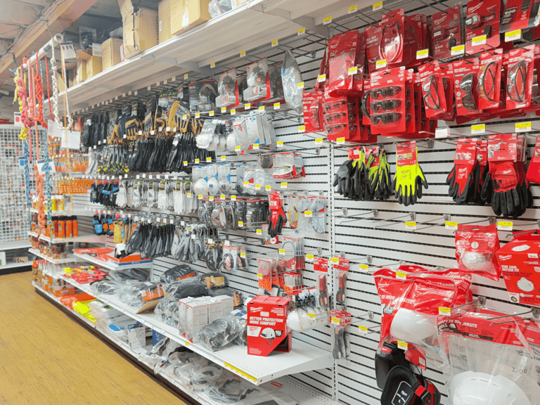 Inside the A-OK Power Equipment Escondido store