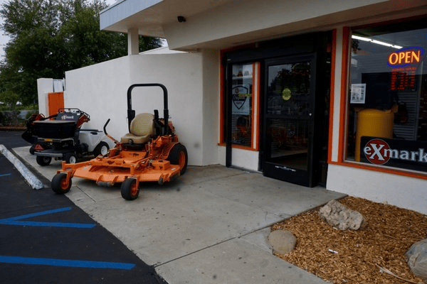 Equipment on display at the Buellton store