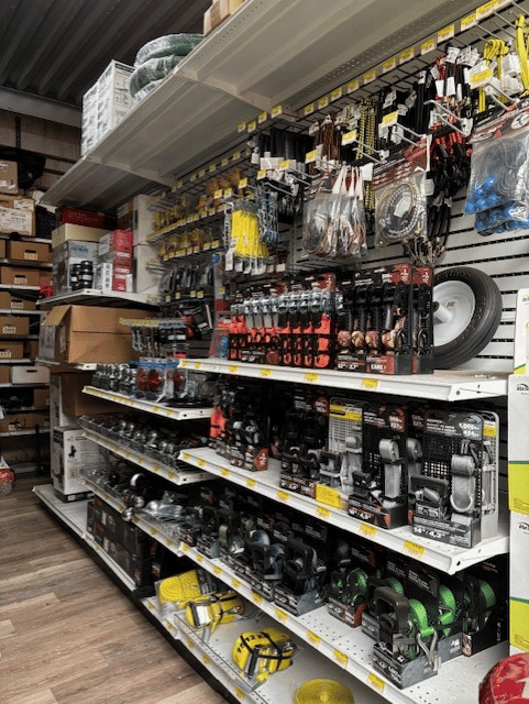 The A-OK Power Equipment Santa Barbara service counter