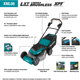 Makita XML08PT1 18VX2 LXT 21" MOWER SELF PROPELLED 4X5.0 - Image 2