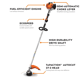 Stihl 41492000061-US Fs 94 R-Z Professional Grass Trimmer - Image 2