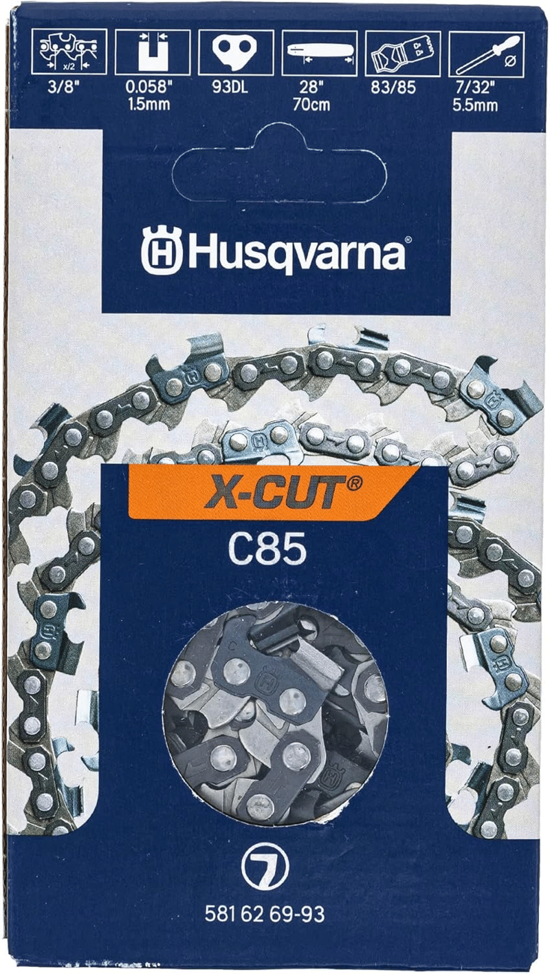 Husqvarna 581626993 28" Chain C85 3/8, .058, 93Dl