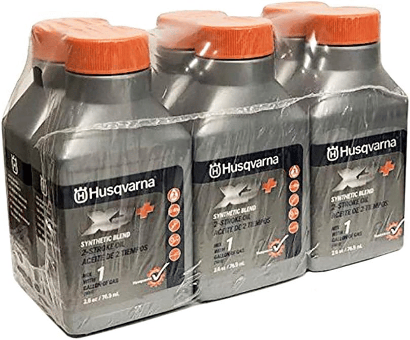 Husqvarna 593152301 XP+ 2 Stroke Oil 2.6 oz. 1 Gal Mix  6 Pack