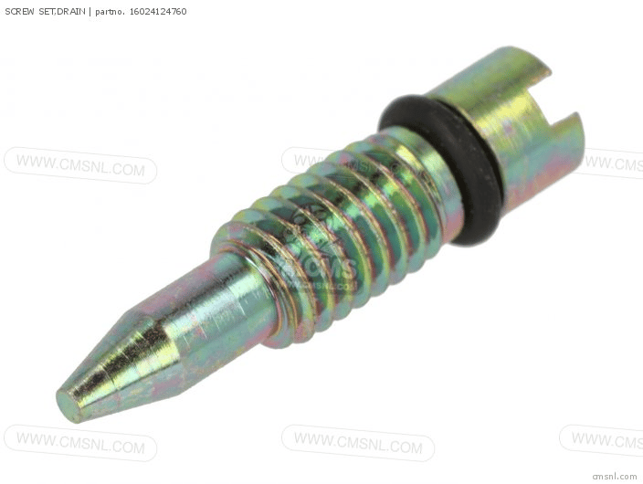 Honda 16024-124-760 Screw Set, Drain