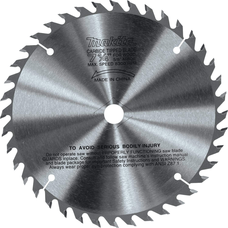 Makita 721251-A 7-1/4" 40T Carbide-Tipped Circular Saw Blade