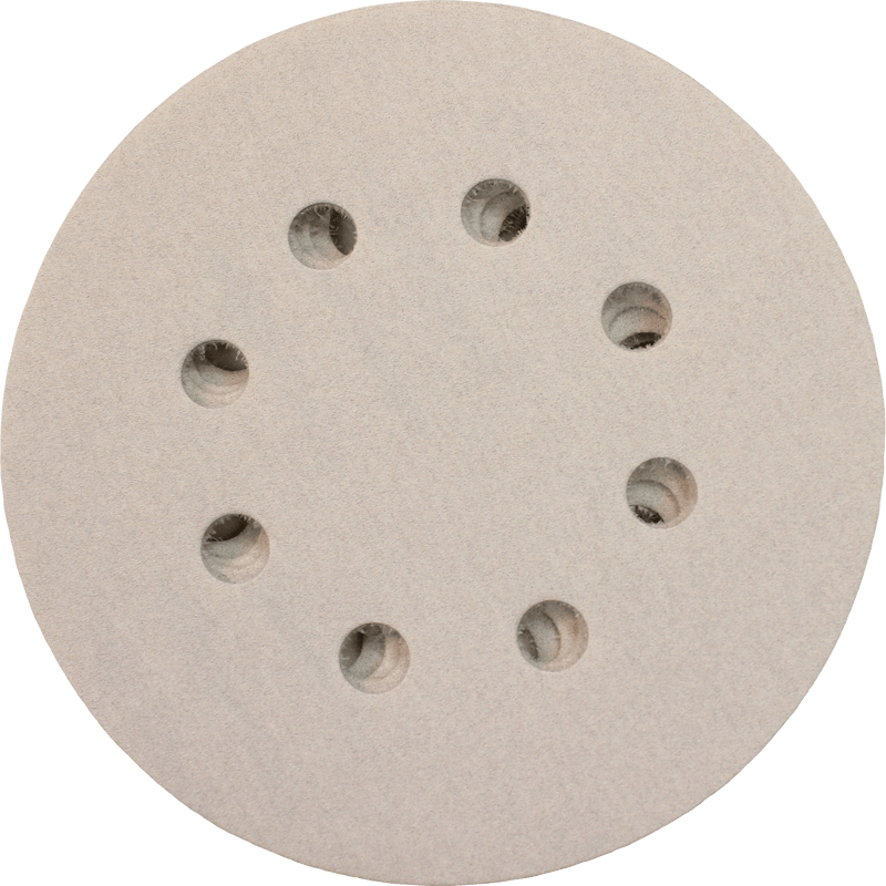 Makita 742526-A 5" Round Abrasive Disc, Hook & Loop, 320 Grit, 5/pk
