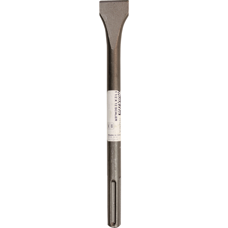 Makita 751235-A 1-1/2" x 12" Scaling Chisel, SDS-MAX
