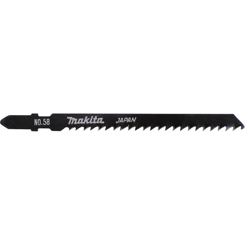 Makita 792429-1 Jig Saw Blade, T Shank, HCS, 4-1/8" x 8TPI, 5/pk