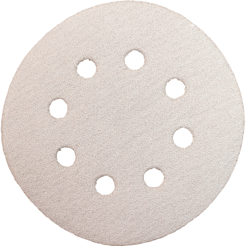 Makita 794519-6 5" Round Abrasive Disc, Hook & Loop, 80 Grit, 5/pk