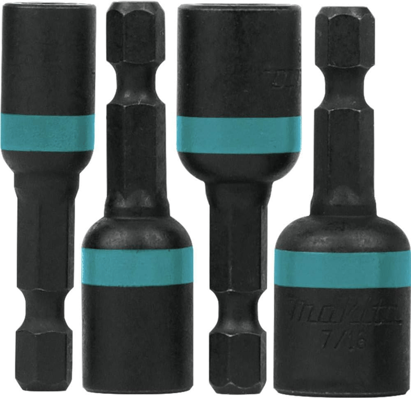 Makita A-97639 ImpactX 4 Pc. 1-3/4″ Magnetic Nut Driver Set