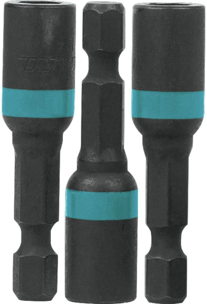 Makita A-97645 ImpactX 1/4″ x 1-3/4″ Magnetic Nut Driver, 3/pk