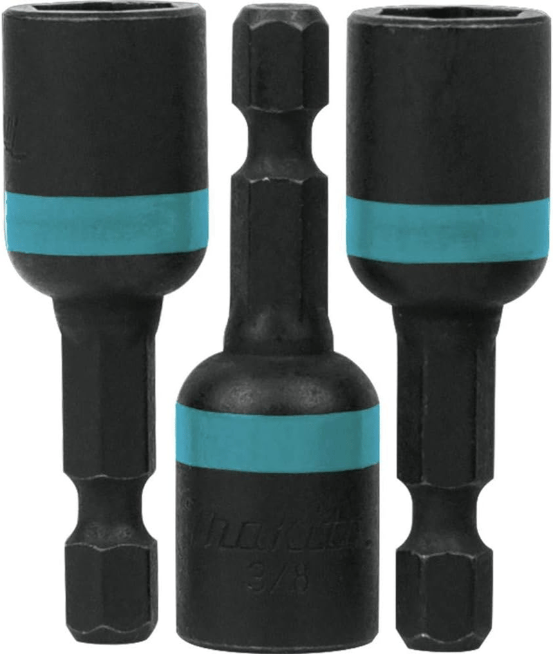 Makita A-97667 ImpactX 3/8″ x 1-3/4″ Magnetic Nut Driver, 3/pk