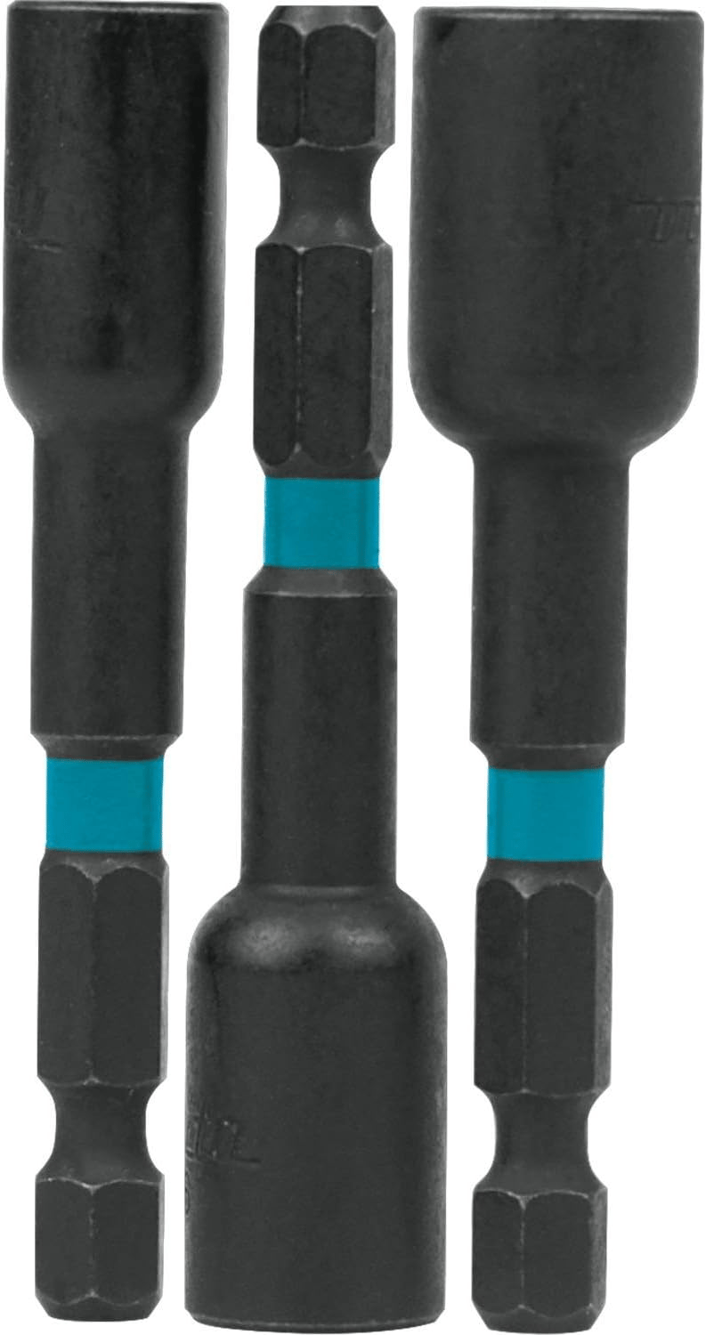 Makita A-97689 ImpactX 3 Pc. 2-9/16″ Magnetic Nut Driver Set