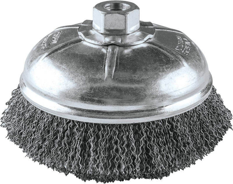 Makita A-98413 6" Crimped Wire Cup Brush, 5/8"-11