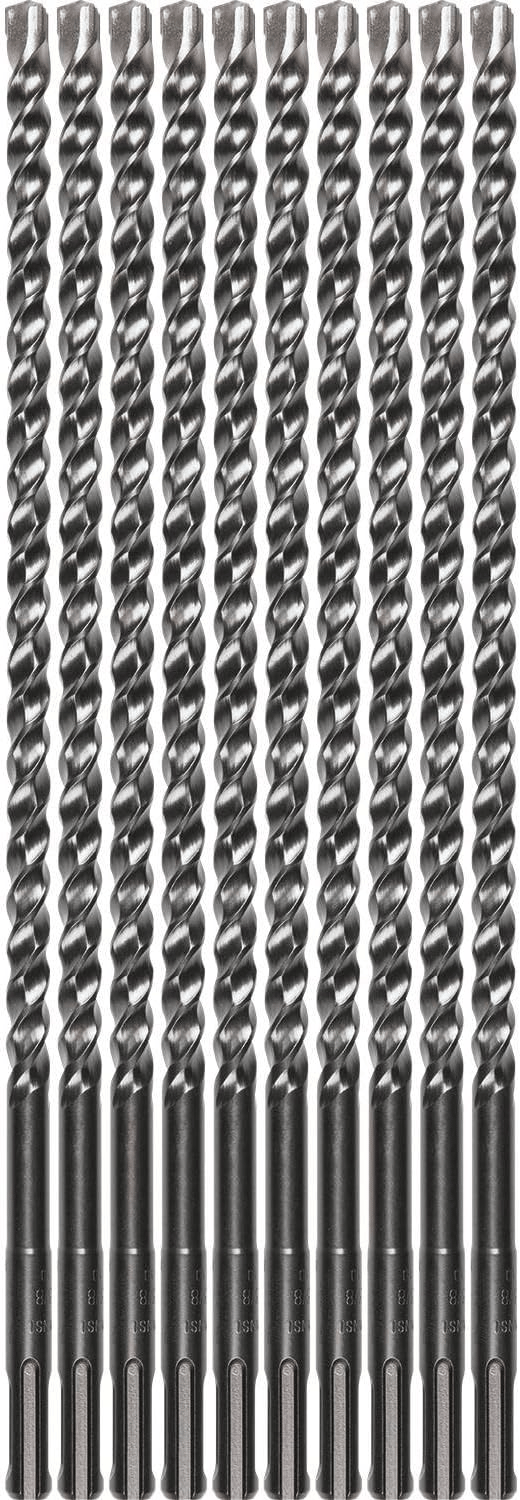 Makita B-61260 3/8" x 12" SDS-PLUS Bit, 3-Cutter, 10/pk