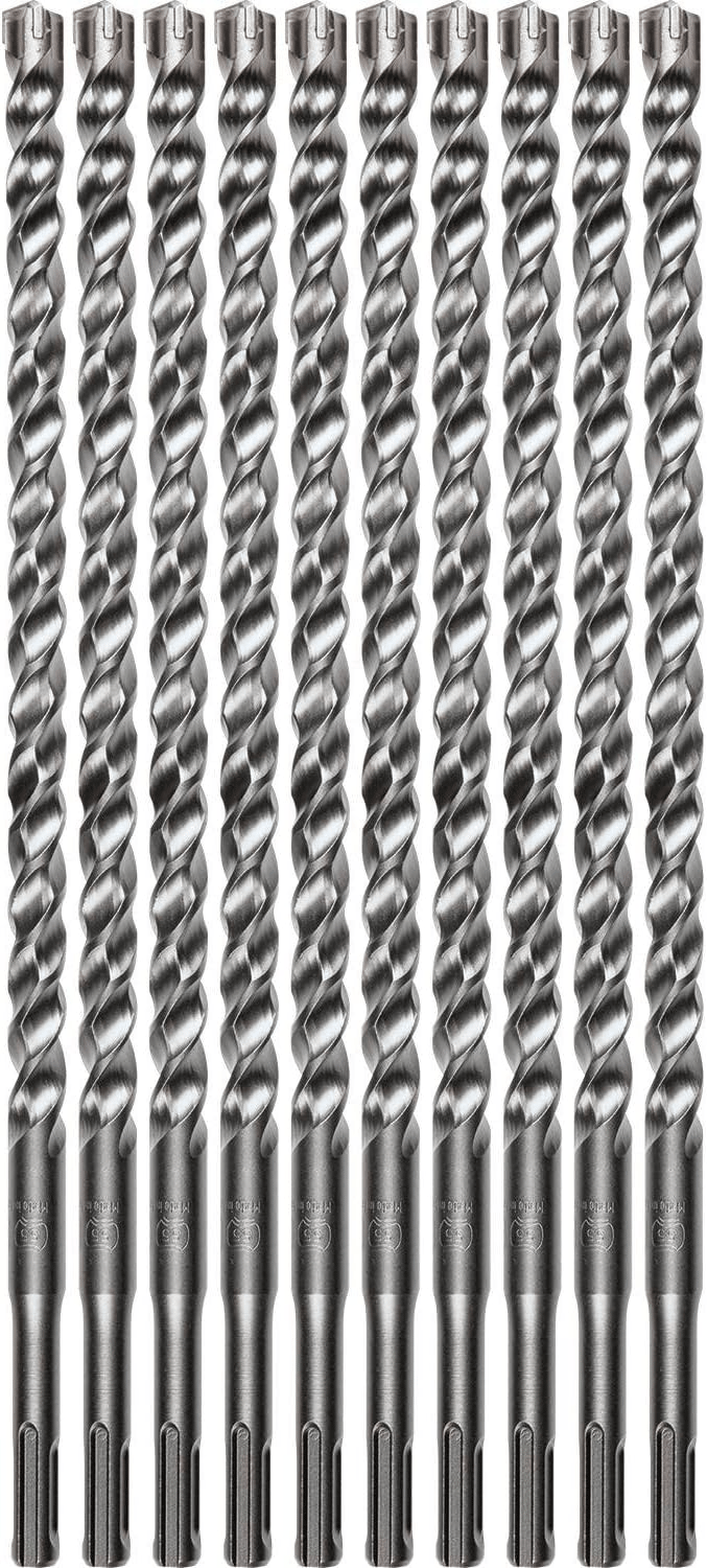 Makita B-61282 1/2" x 12" SDS-PLUS Bit, 3-Cutter, 10/pk