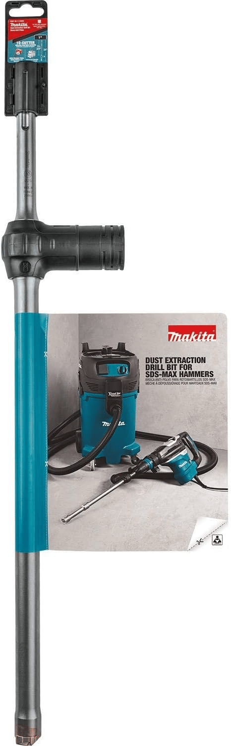 Makita B-63890 1" x 24" SDS-MAX Dust Extraction Drill Bit