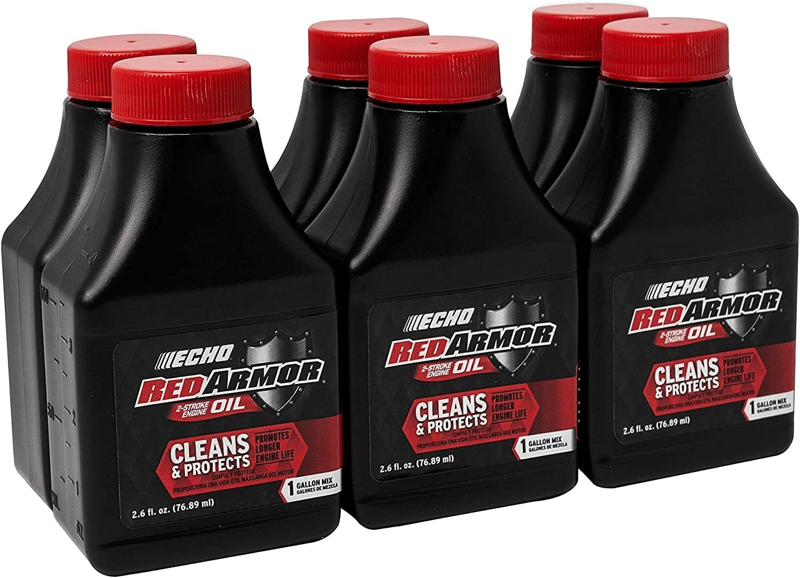Echo 6550001 Red Armor 2 Cycle 2.6oz 1 Gallon Mix Six Pack