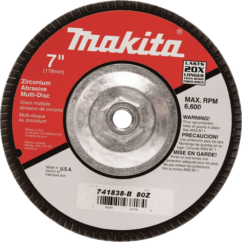 Makita 741838-B-1 7" MULTI DISC #80 1 EACH