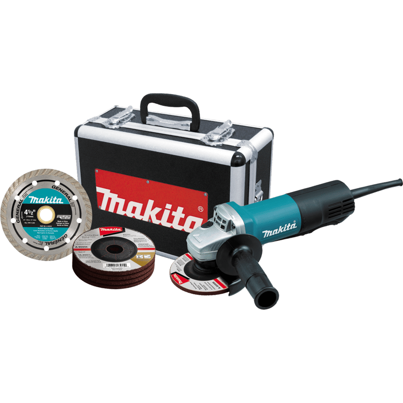 Makita 9557PBX1 4-1/2" Paddle Switch Cut-Off/Angle Grind