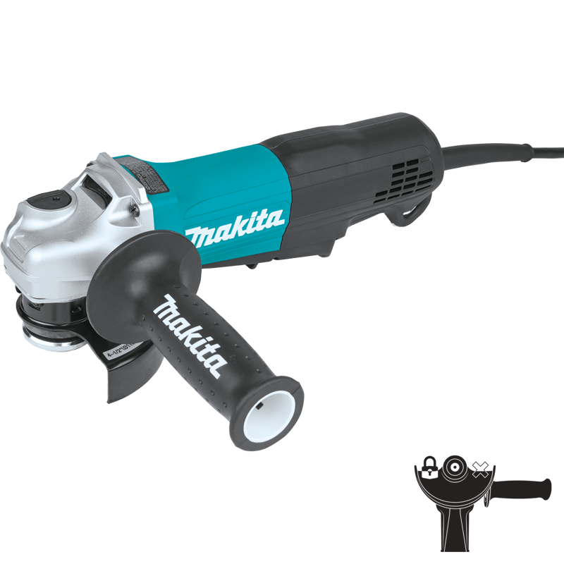 Makita GA4553R 4-1/2" Paddle Switch Angle Grinder, 11 A