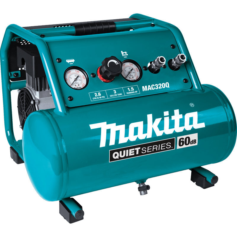Makita MAC320Q Quiet 1-1/2 HP 3 Gal Electr