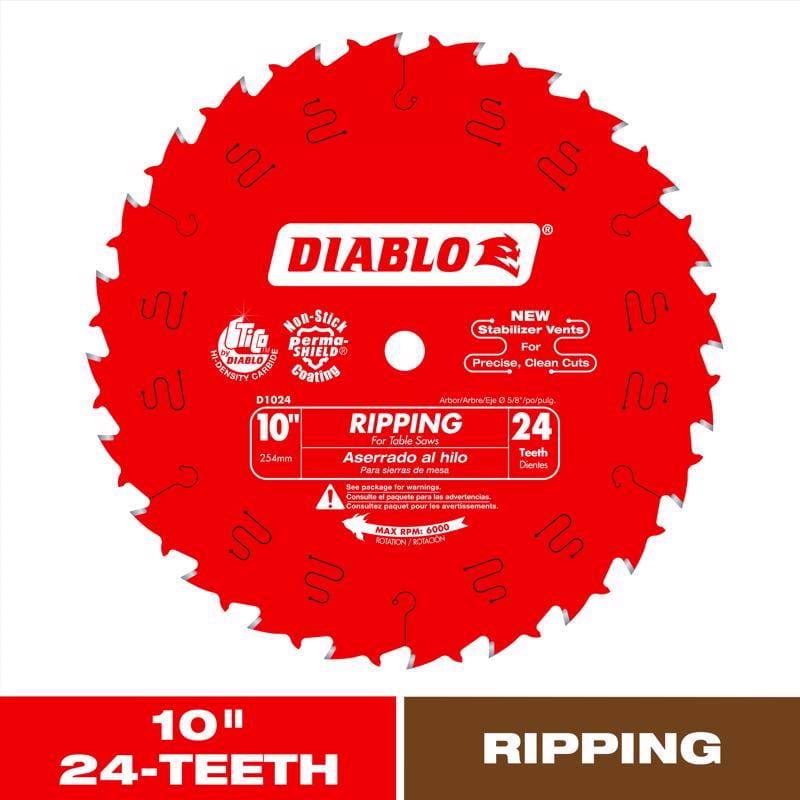 Diablo D1024X Ripping Saw Blade
