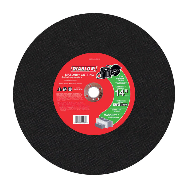 Diablo DBD140125G01C Masonry C/O Dsc 14" 20Mm