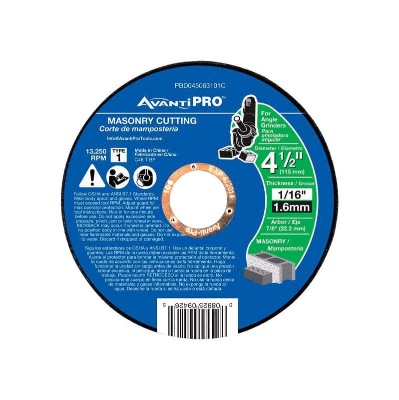 Diablo PBD045063101C Masonry Cutoff Dsc 4-1/2"
