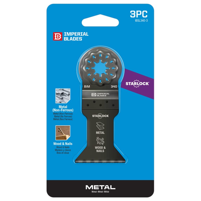 Milwaukee IBSL340-3 Blade Mtl/Wd1-3/4" 3 Pack