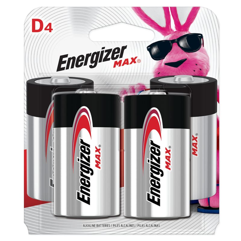 Energizer E95BP-4 Battry D Alka 4/Cd