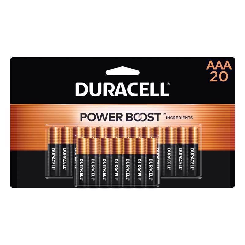 Duracell MN2400B20 Battery Alkaline Aaa 20Pk