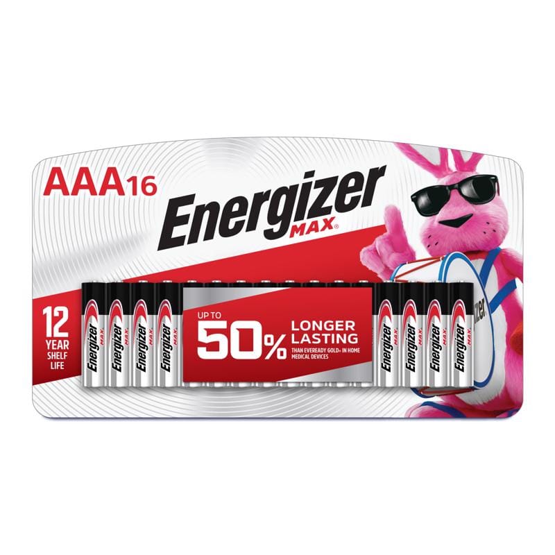 Energizer E92LP-16 Battery Alkln Aaa 16Pk