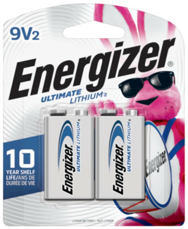 Energizer L522BP-2 Battery Ultimate Lithium 9-Vol